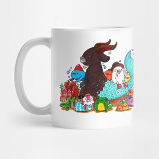 Zodiac CAPRICORN Doodle Art Series Mug